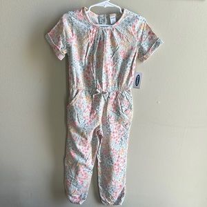 Old Navy Short Sleeve One-Piece Jumpsuit 4T